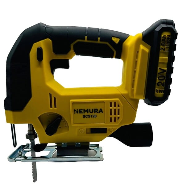 NEMURA - Scie Sauteuse sans fil 20V NEMURA + Batterie 2Ah + Chargeur rapide + Malette de Rangement - large