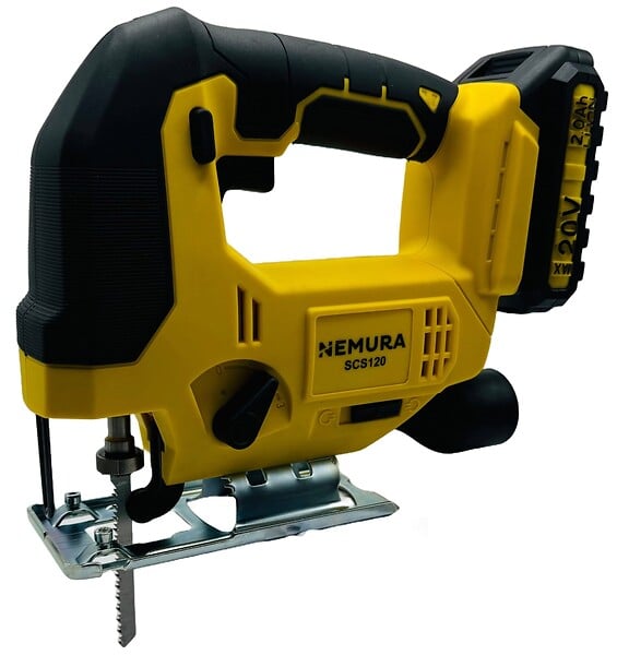 NEMURA - Scie Sauteuse sans fil 20V NEMURA + Batterie 2Ah + Chargeur rapide + Malette de Rangement - large