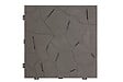 ONEK - Dalle Snaptile 38x38 cm gris foncé effet pierre en plast. recyclé - vignette
