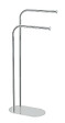 WENKO - Porte-serviettes levante - Inox - Chrome - Autoportant - vignette