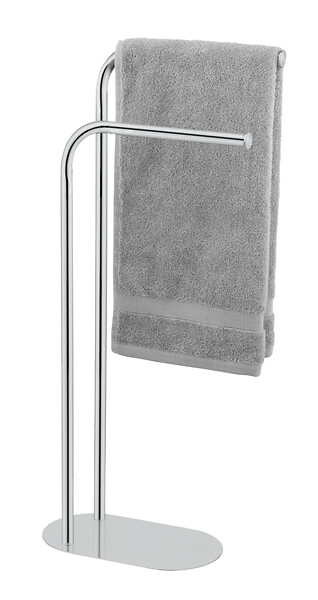 WENKO - Porte-serviettes levante - Inox - Chrome - Autoportant - large