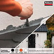 RUBSON - Résine étanchéité toiture - Silicone - Blanc - 1kg - vignette