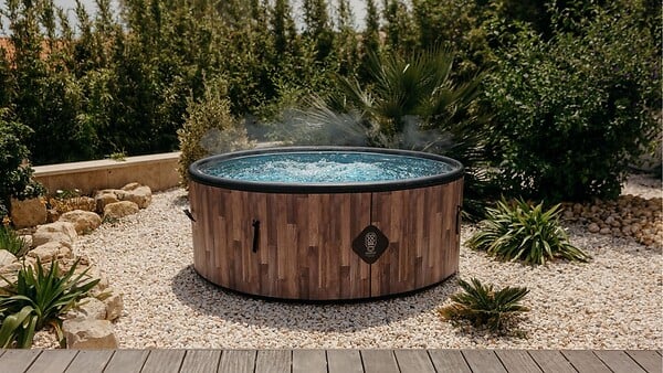 COCO SPA - Coco Spa Nordik | 180 Cm De Diamètre | 1100 Litres | Moteur 2240 W | Jusqu'à 6 Personnes - large