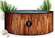 COCO BAIN - Coco Bain Piscine St Tropez - Pisicne hors sol 180cm De Diamètre - 1200litres - Imitation Bois - vignette