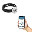Bouton d'alerte MONSHERIF + bracelet : L'alliance parfaite entre élégance et sécurité, un bijou connecté discret - Application gratuite - Sans abonnement - vignette
