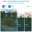 VOUNOT - Brise vue occultant en HDPE 90g/m² 1.8x20m avec attaches de fixation vert - vignette