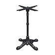 OVIALA - Pied de table en fonte noir 72 cm - Versailles - vignette