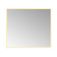 MODE DE VIE - miroir LED rectangulaire  80x70cm - vignette