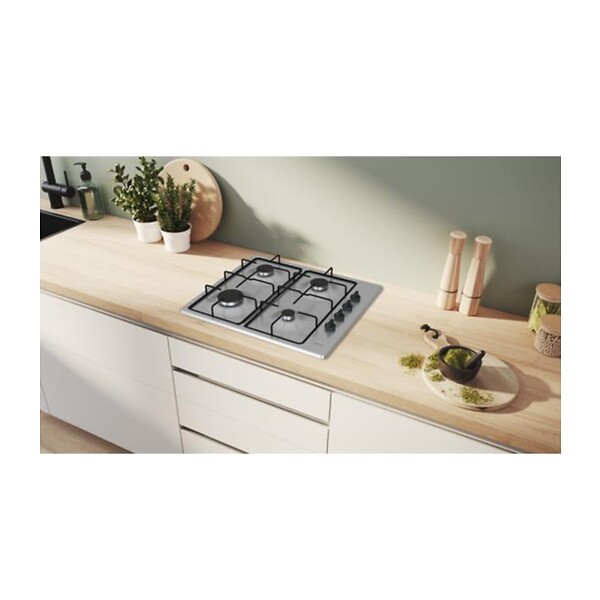 BOSCH - Table De Cuison Gaz 60cm 7500w 4 Feux Inox - PBP6B5K80 - large
