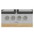 BOSCH - table de cuison gaz 60cm 4 feux 7500w inox - PGP6B5K90 - vignette