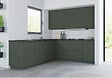 GRUPOALVIC - Façades 1 tiroir + 2 casseroliers Evol - L80cm - Vert - vignette
