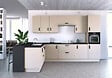 GRUPOALVIC - Joue de finition cuisine Martel - Lin - H.42xL.31cm - vignette