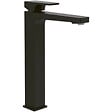 VILLEROY & BOCH - Villeroy & Boch Architectura Square Mitigeur Monocommande pour lavabo, Surélevée, Avec vidage, Noir Mat (TVW125002000K5) - vignette