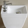 GODART - WC à poser avec lave-mains intégré sans bride sortie horizontale - Manila duo - vignette