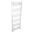 THERMADOR - Sèche-Serviettes Eau Chaude MAHANA Galbé 1 027W Acier Blanc - THERMADOR - MAH7501775G - vignette