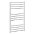 THERMADOR - Sèche-Serviettes Eau Chaude MAHANA Droit 728W Acier Blanc - THERMADOR - MAH6001496D - vignette