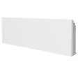 INTUIS - Radiateur inertie Fonte Active Chamane Intuis - Plinthe - 750W - Blanc - vignette