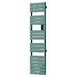 THERMOR - Radiateur sèche-serviettes électrique étroit Riviera 2 - Avec soufflerie - 500+1000W - Vert eucalyptus - vignette