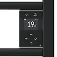THERMOR - Sèche-serviettes connecté Riva 5 Etroit avec soufflerie 1500W Menhir - THERMOR - 471651 - vignette