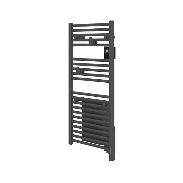 ATLANTIC - Sèche-serviettes soufflant Atlantic Doris - 500 + 1000W - WI-FI - Anthracite - large