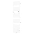 THERMOR - Sèche-serviettes Riviera 2 étroit avec soufflerie 1750W blanc brillant - THERMOR - 498225 - vignette