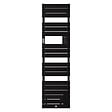 THERMOR - Sèche-serviettes Riviera 2 étroit avec soufflerie 1500W noir carbone - THERMOR - 498258 - vignette