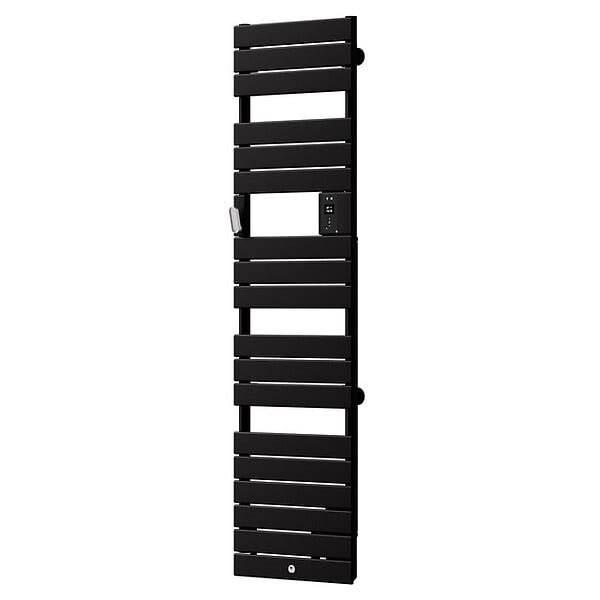 THERMOR - Sèche-serviettes Riviera 2 étroit avec soufflerie 1500W noir carbone - THERMOR - 498258 - large