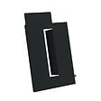 DECOCLIM - Lot de 2 joues latérales en alu pour extension hauteur anthracite taille M - DECOCLIM-23AM7016-JLATP - vignette