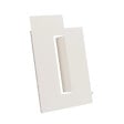 DECOCLIM - Lot de 2 joues latérales en alu pour extension hauteur blanc crème taille L - DECOCLIM-23AL9001-JLATP - vignette