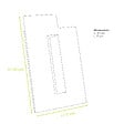 DECOCLIM - Lot de 2 joues latérales en alu pour extension hauteur blanc crème taille L - DECOCLIM-23AL9001-JLATP - vignette