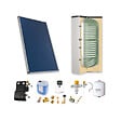 THERMADOR - Chauffe-eau solaire : 1 capteur solaire toiture plate + ballon ECS 200L double échangeur - THERMADOR - PSOLECSP12TP - vignette