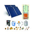 THERMADOR - Chauffe-eau solaire toiture inclinée 4 capteurs solaires. ballon 600L production ECS bain-marie (146L) - vignette