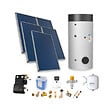 THERMADOR - Chauffe-eau solaire toiture plate 5 capteurs solaires. ballon 800L prod ECS semi-instantanée - THERMADOR - PSOLCHECSP58TP - vignette