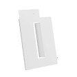 DECOCLIM - Lot de 2 joues latérales en alu pour extension hauteur blanc taille L - DECOCLIM-23AL9010-JLATP - vignette