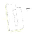DECOCLIM - Lot de 2 joues latérales en alu pour extension hauteur blanc crème taille S - DECOCLIM-23AS9001-JLATP - vignette
