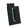 DECOCLIM - Lot de 2 joues latérales en alu pour extension hauteur anthracite taille S - DECOCLIM-23AS7016-JLATP - vignette