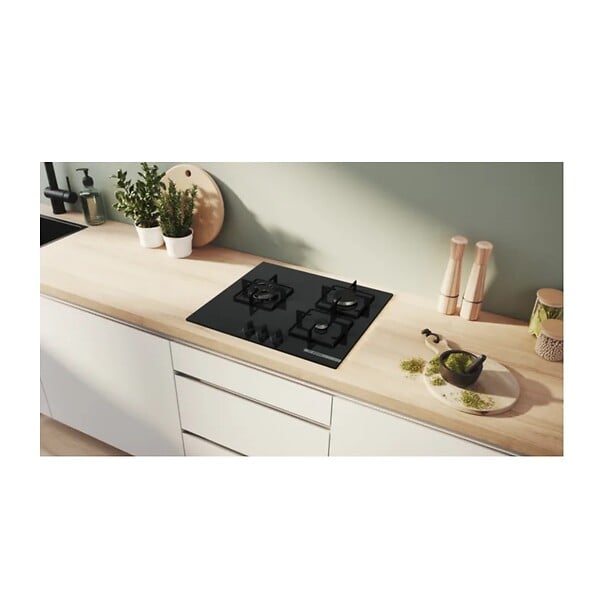 BOSCH - Table De Cuisson Gaz 60cm 3 Feux 7300w - PNC6B6K30 - large