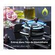NEFF - table de cuisson gaz 60cm 3 feux 7300w - T26NKC4S0 - vignette