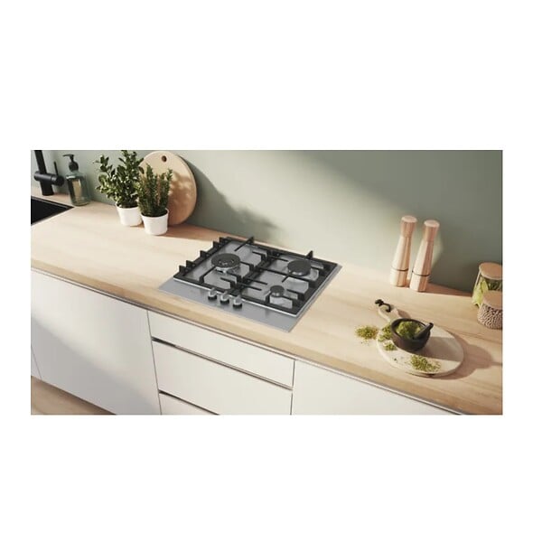 BOSCH - plaque de cuisson gaz 60cm 3 feux 8000w - PCC6A5I90 - large