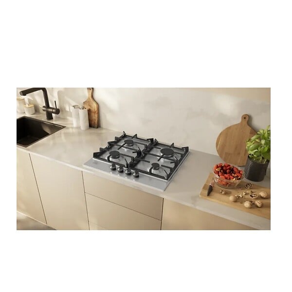 NEFF - table de cuisson gaz 60cm 4 feux inox - T26CIP8N0 - large