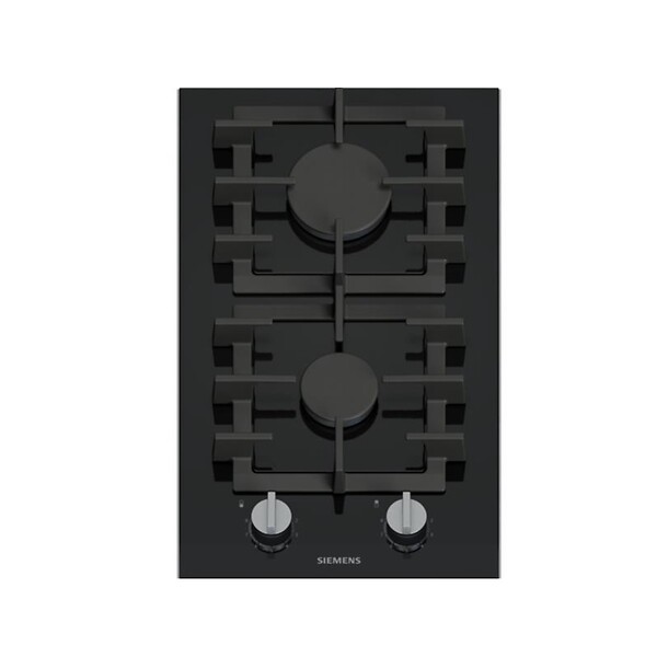 SIEMENS - domino gaz 30cm 2 feux noir - ER3A6BI40 - large