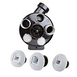 AXELAIR - Kit Hygro A VMC simple flux hygroréglable PENTA ES + 3 bouches à piles - AXELAIR - KHAPST5160 - vignette
