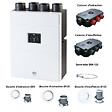 AXELAIR - VMC double flux NETI + kit d'accessoires 4 piquages - AXELAIR - VDFTNK4P - vignette