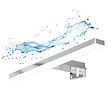 FOCCO - Focco Applique pour miroir LED Esther 28x2,9 cm 5700 K blanc, 6 W, IP44, chrome (ESTHER280NEW) - vignette