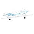 FOCCO - Applique pour miroir LED Esther 80x2,9 cm 5700 K blanc, 10 W, IP44, chrome (ESTHER800NEW) - vignette