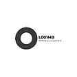 SOLUM - Collerette ronde fixe Noir mat pour LECCO - SOLUM - L001MB - vignette
