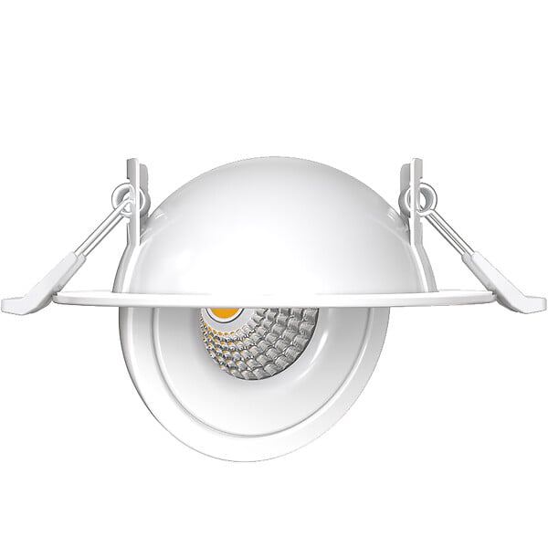 SOLUM - LEO Spot encastré noir 8W. 690Lm. CCT 2700K/3000K/4000K. Orientable 90. Rotatif 360 - SOLUM - S0160790D - large