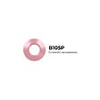 SOLUM - Collerette Rose ronde RAL 3015 magnétique pour TWO et CANIS - SOLUM - B105P - vignette