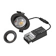 SOLUM - LEONIS Spot de plafond Noir Rotatif 360 IP65 RE2020. CTT 2700K/3000K/4000K - SOLUM - S0300890D - vignette