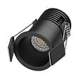 SOLUM - LYRA Mini Spot encastré noir 5W. CCT 2700-3000-4000K. 250-300Lm. dimmable. basse luminance - SOLUM - S0220490D - vignette